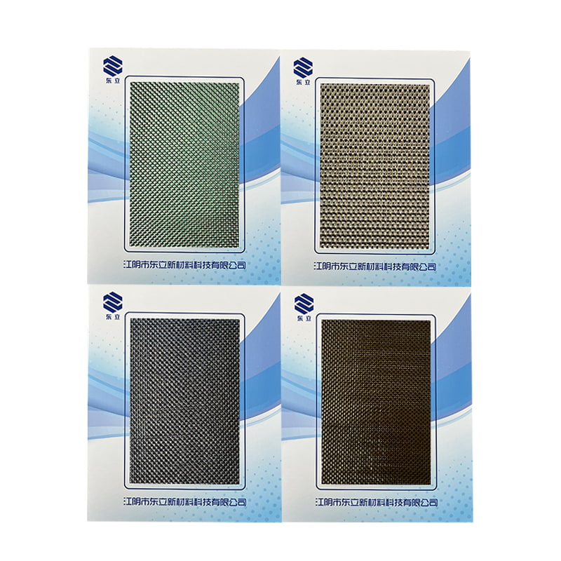 Tkanina od metalne i poliesterske filamente